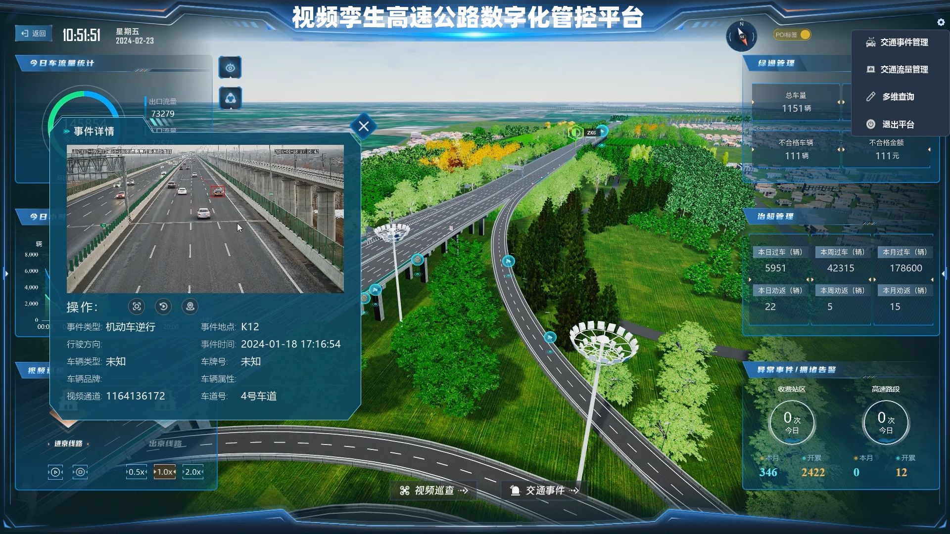 视频孪生智慧交通体系