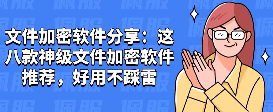 文件加密软件分享：八款宝藏级文件加密软件推荐，好用不踩雷(图1)