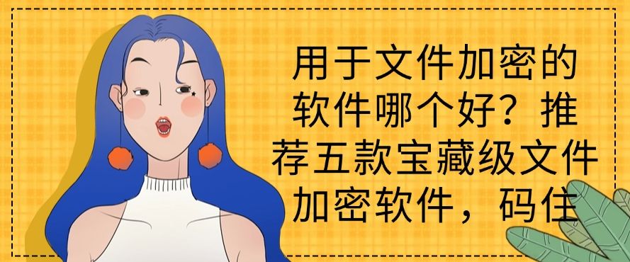 用于文件加密的软件哪个好？推荐五款宝藏级文件加密软件，建议收藏(图1)