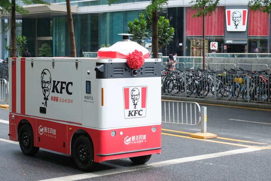 無人物流產業拐點已至，順豐同城無人車5月活躍路線上萬條