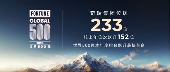 技术为骨、长期主义为魂,奇瑞再登世界500强-擎动 - 玩转“汽车+”!
