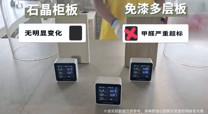 高温甲醛 防水 防霉实验三重验证，Lamett乐迈石晶凸显健康建材优势