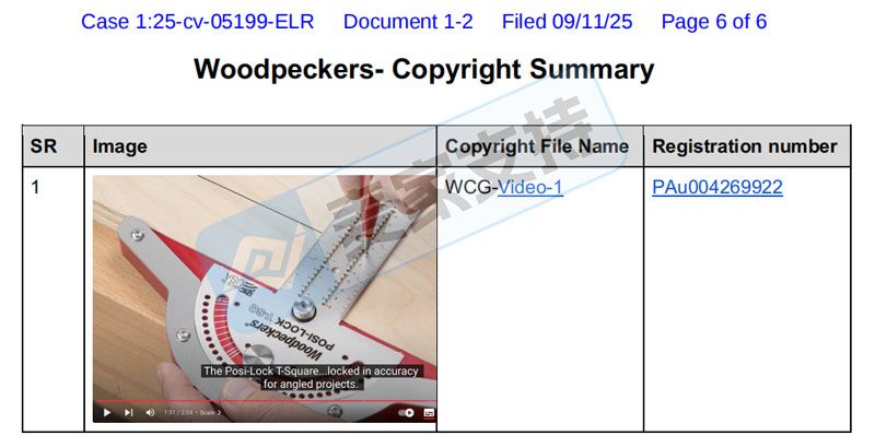 25-cv-05199，T型角尺隐匿维权，已有50店涉案被TRO冻结！