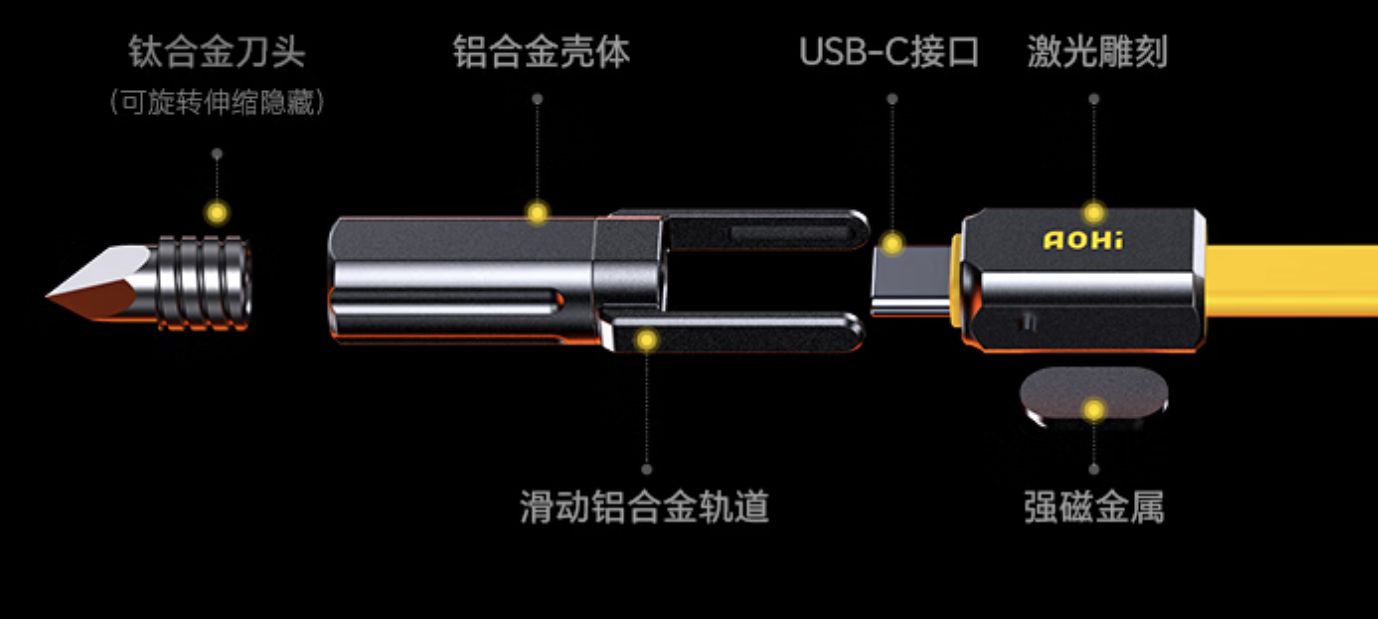 多功能数据线使用体验：奥海普罗米修斯，三位一体的户外数码“瑞士军刀”