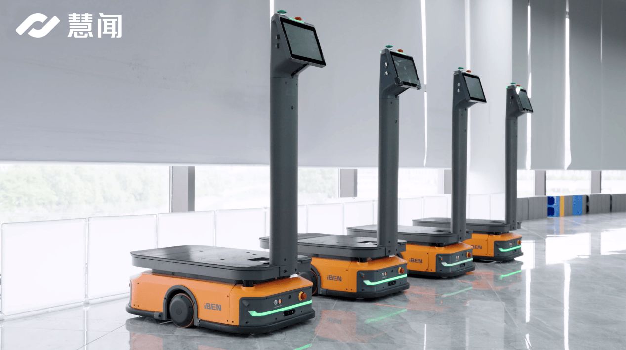 慧闻iBenX系列AMR：轻量化柔性搬运方案，赋能工业物流智能化升级