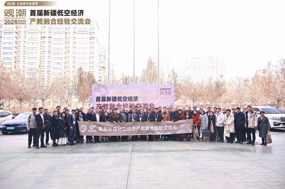 聚焦边疆新业态，共绘人才新蓝图——首届新疆低空经济产教融合经验交流会在喀什成功举办