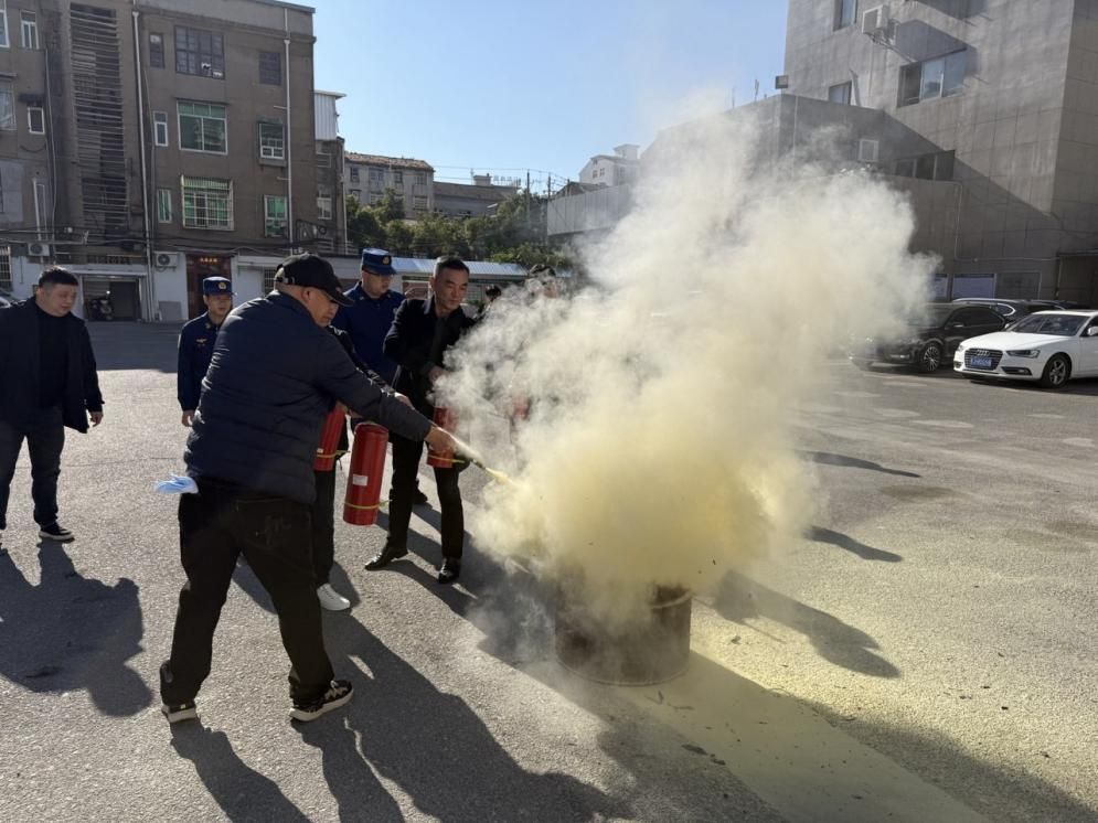 黄梅烟草：消防演练“接地气”安全意识入人心