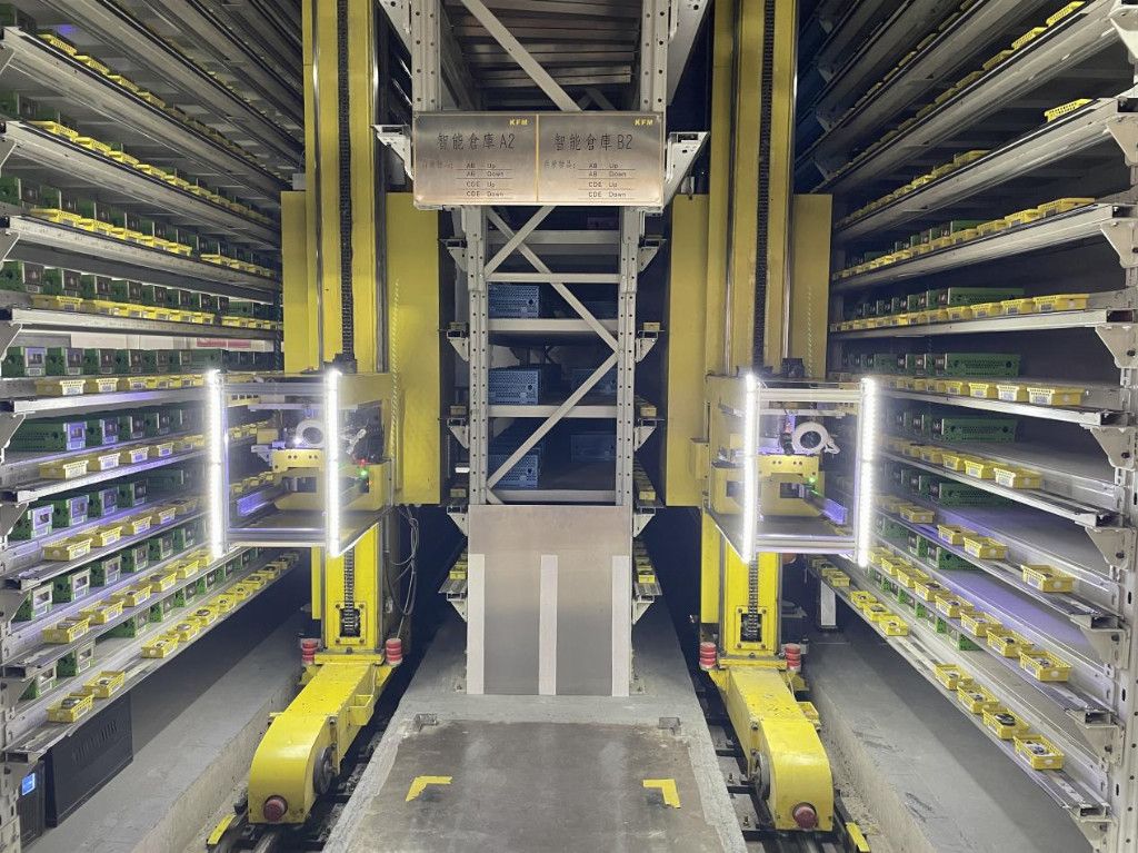 行业首创！KFM金德钣金刀具智能立体仓库，已申请发明专利